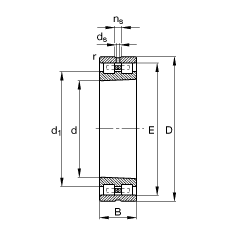 ALS NN3007-AS-K-M-SP, (j) DIN 5412-4 (bio)(zhn)Ҫߴ, ǶλS, pFףF 1:12 ɷx, ּpСď(ni)϶ƹ