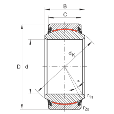 P(gun)(ji)S GE20-UK-2RS, (j) DIN ISO 12 240-1 (bio)(zhn), So(h)ɂ(c)ܷ