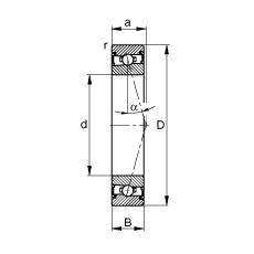 SS HSS71924-C-T-P4S, {(dio)(ji)Ɍb|  = 15㣬ɂ(c)ܷǽ|Ӈ(yn)
