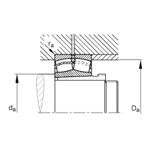 {ĝLS 23220-E1A-K-M + AHX3220, (j) DIN 635-2 ˜ʵҪߴ, F׺ж