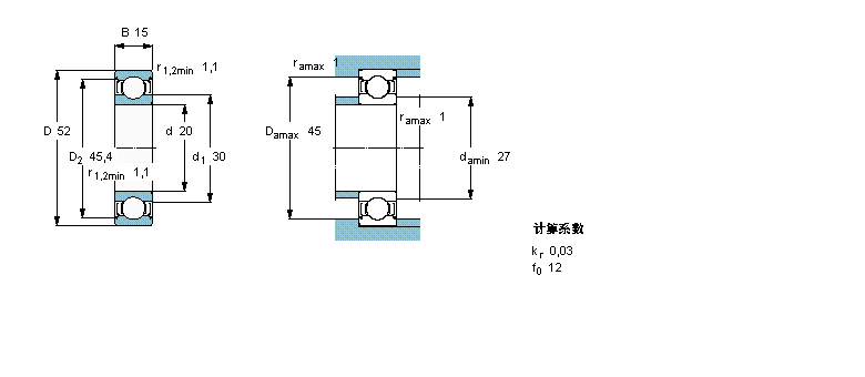SKF W6304-2ZӱDƬ