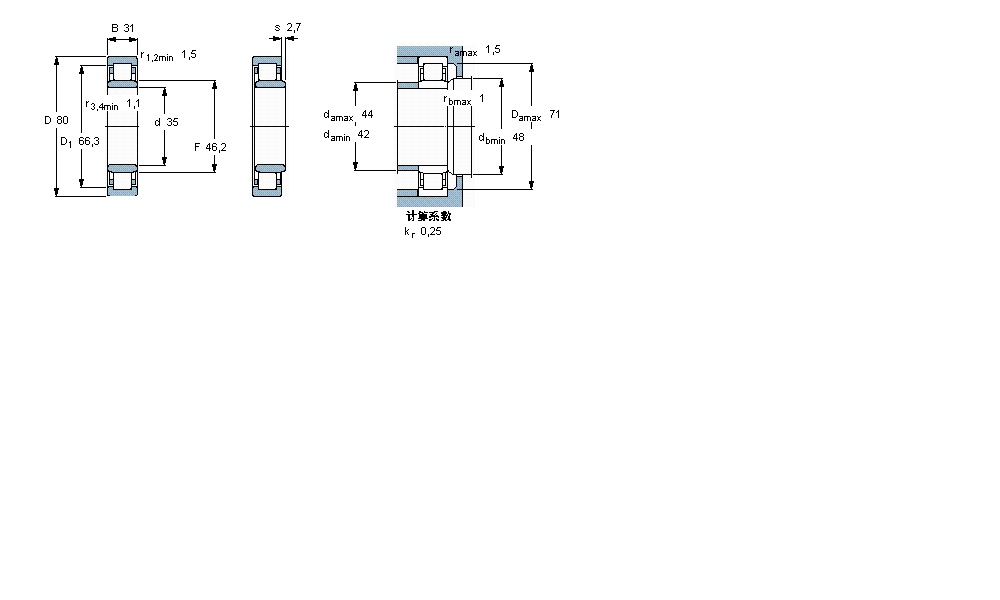 SKF ALNU2307ECPӱDƬ