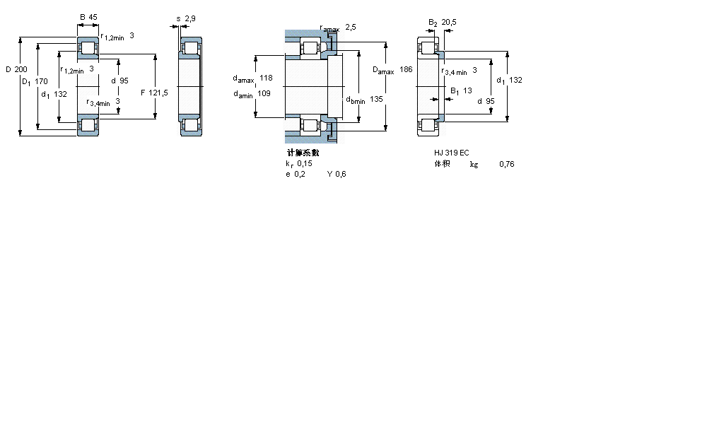 SKF ALNJ319ECMӱDƬ