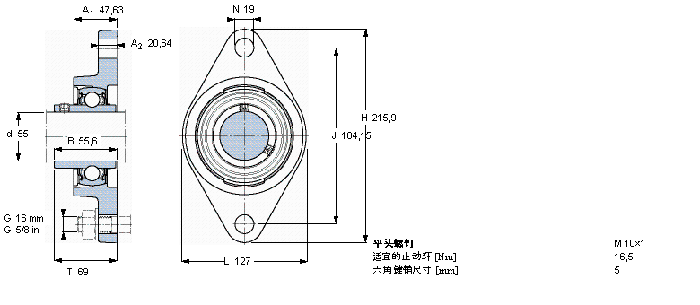 SKF ڸߜصY-ԪmԪEAFYT55TF/VA228ӱDƬ
